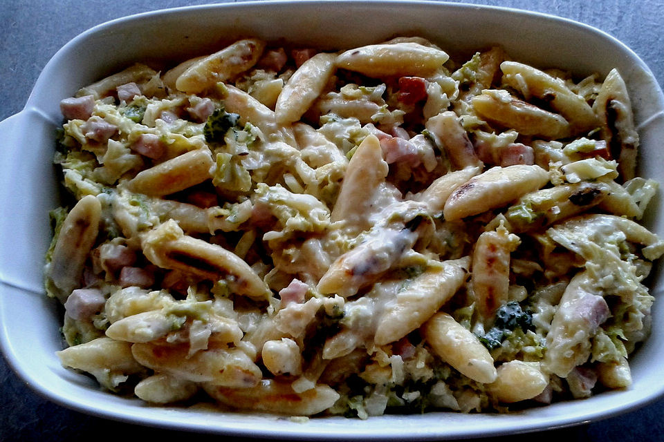 Schupfnudel-Wirsing-Gratin