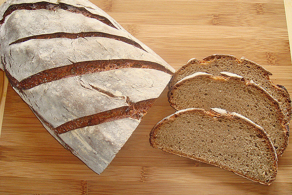 Sauerteig-Gewürzbrot