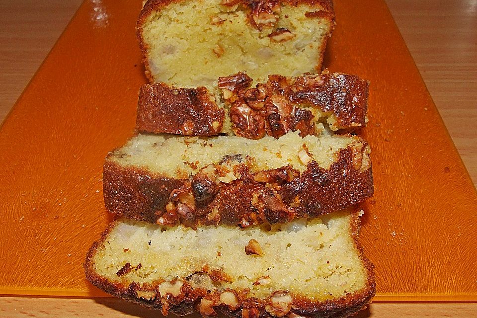 Birnen-Bananen Kuchen