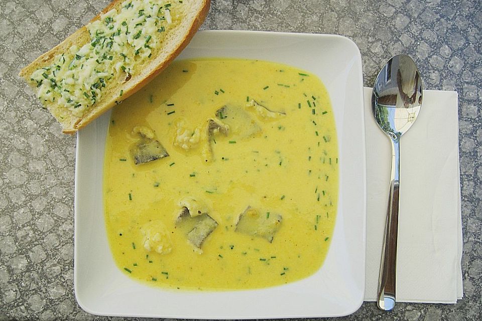 Kartoffel-Fisch-Suppe