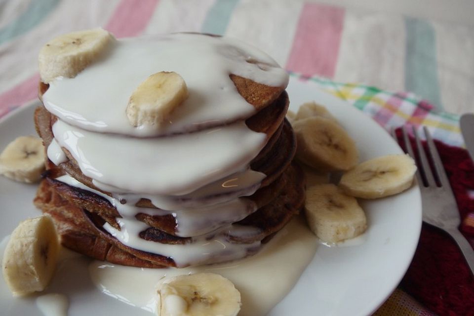 Bananen-Pancakes