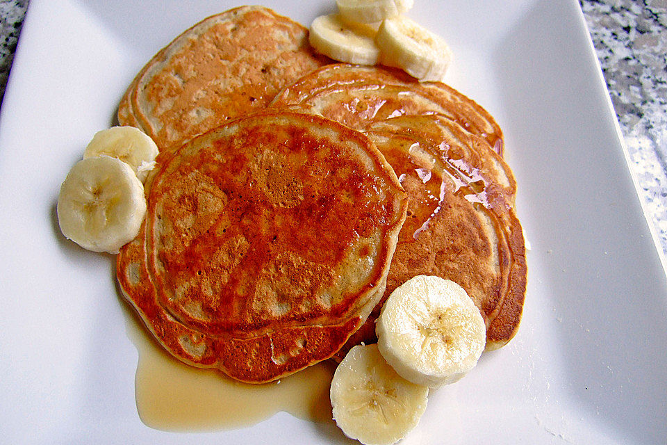 Bananen-Pancakes