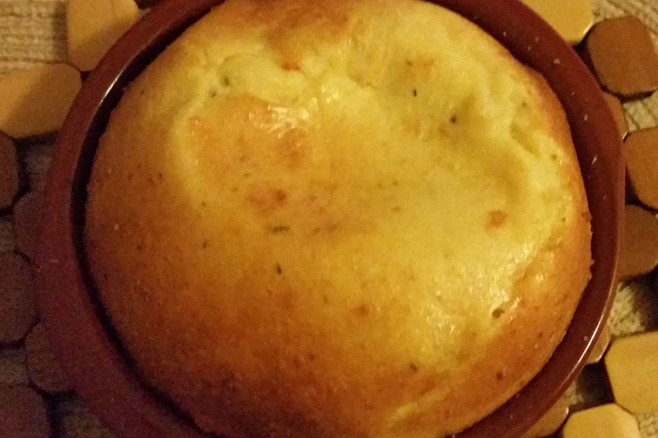 Einfaches Käsesoufflé