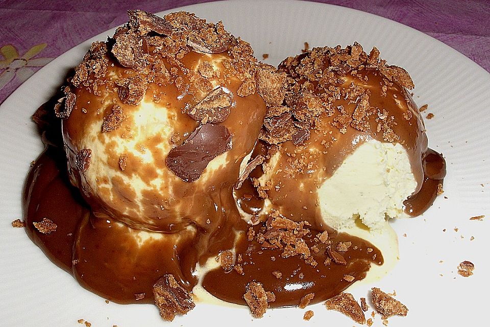 Peanutbutter Chocolate Fudge Sundae