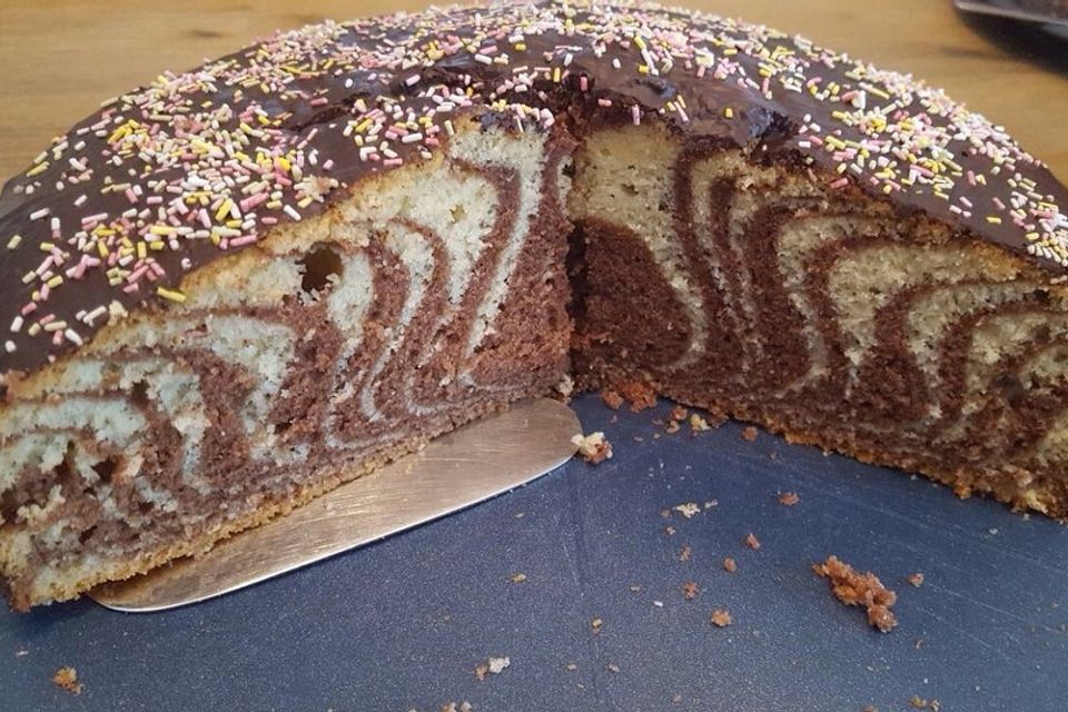 Zebrakuchen