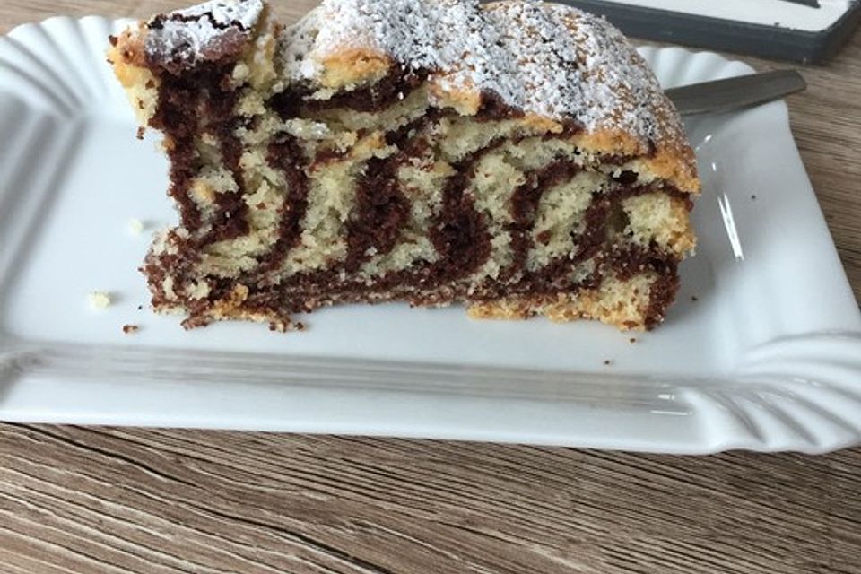 Zebrakuchen