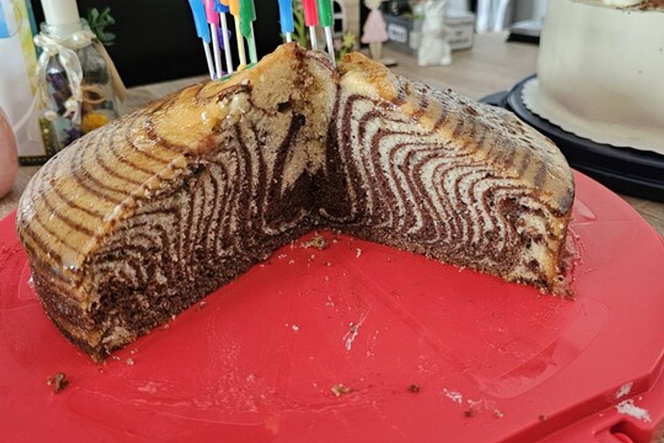 Zebrakuchen