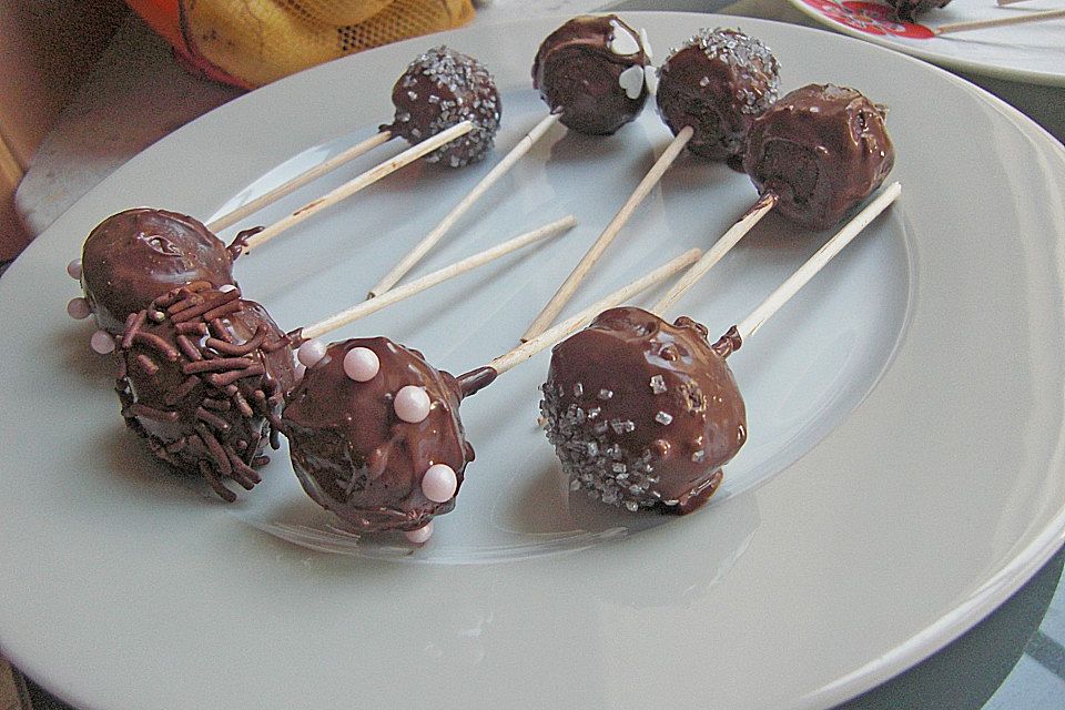 Schokoladen Cake-Pops