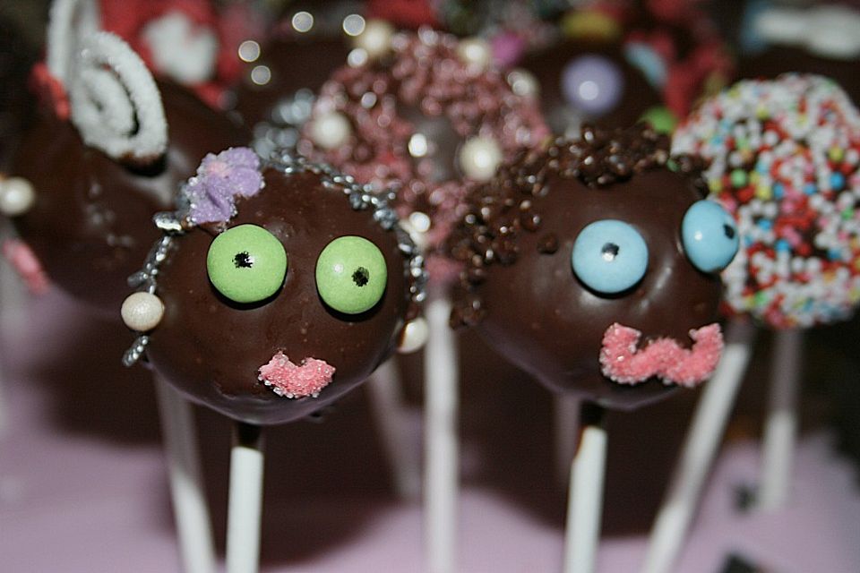 Schokoladen Cake-Pops