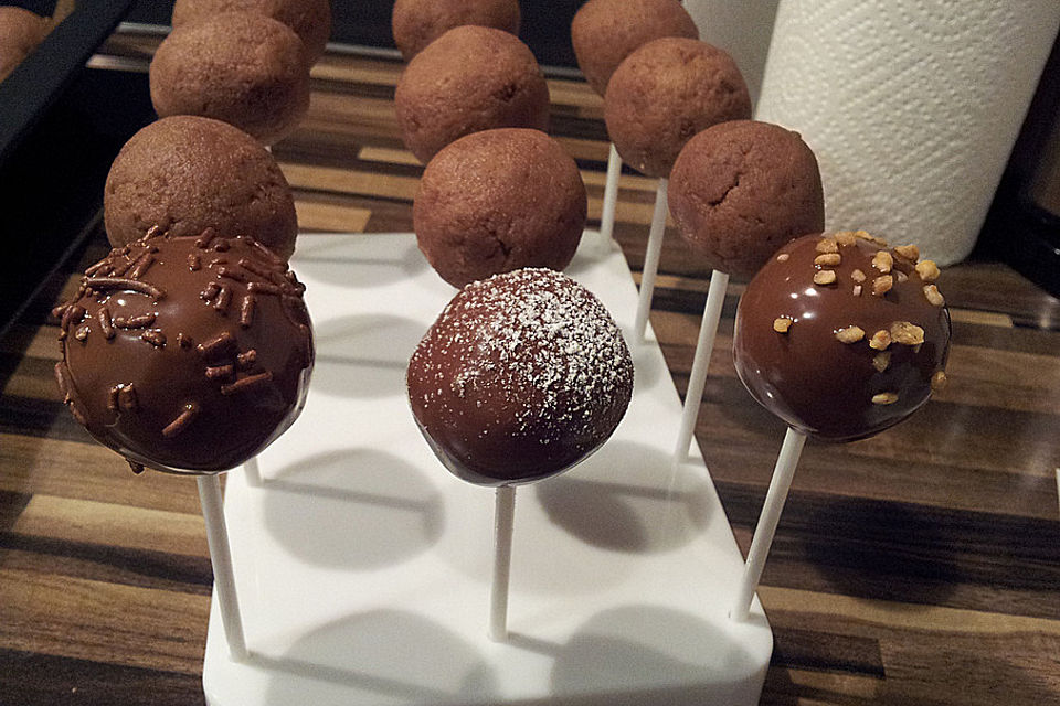 Schokoladen Cake-Pops