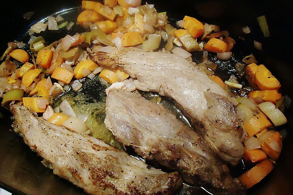 Sauerbraten von der Schweinelende