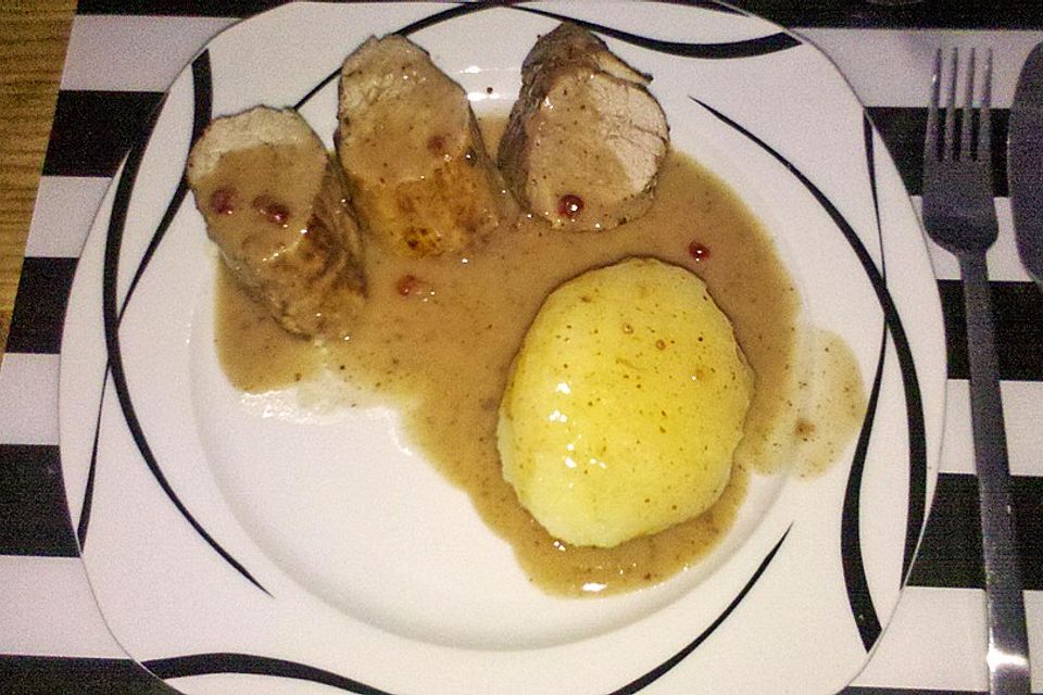 Sauerbraten von der Schweinelende