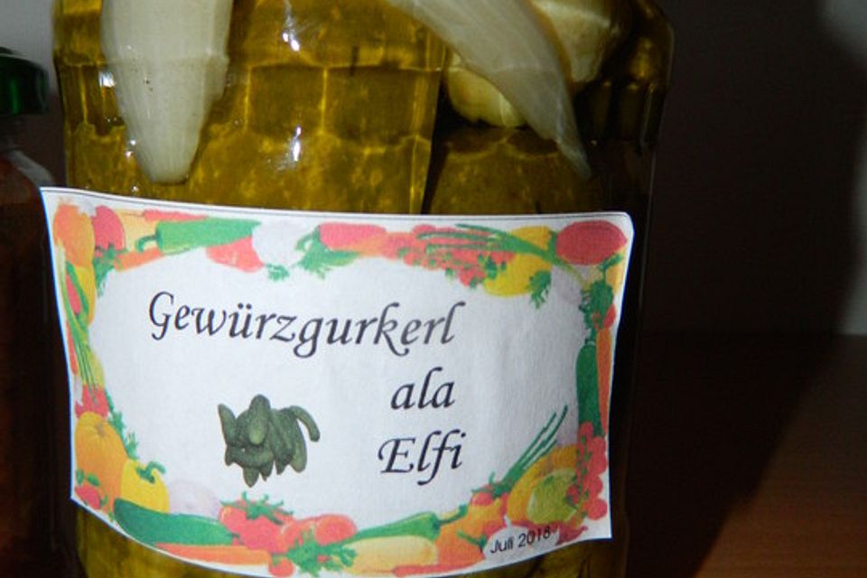 Gewürzgurken