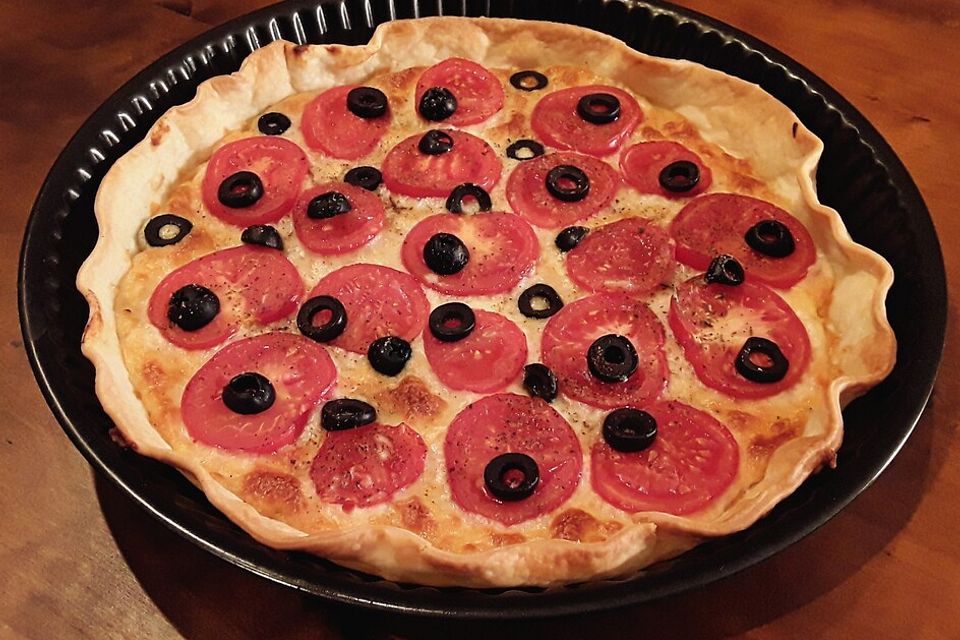 Tarte à la tomate