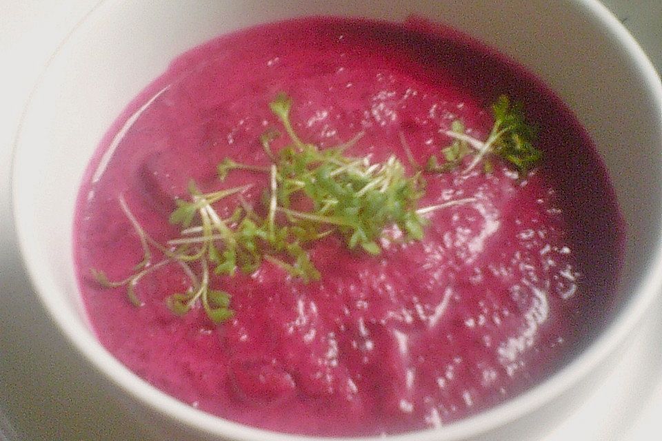 Rote Bete-Suppe