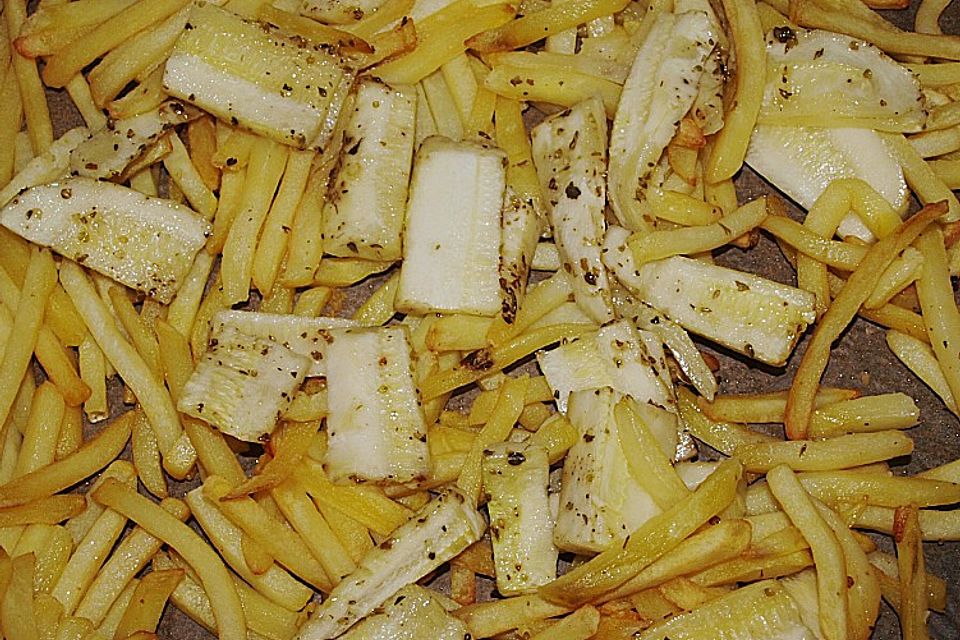 Zucchini-Pommes