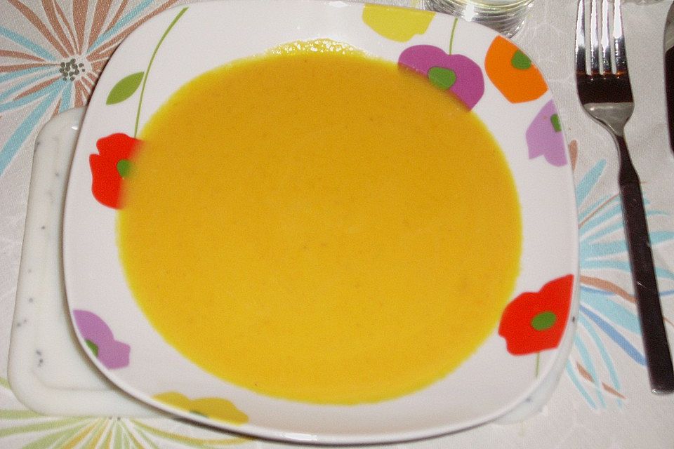 Kürbiscremesuppe