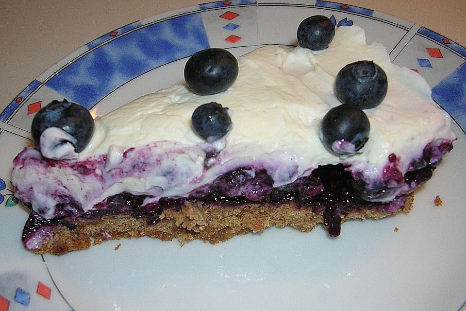 Blueberry Sour Cream Pie