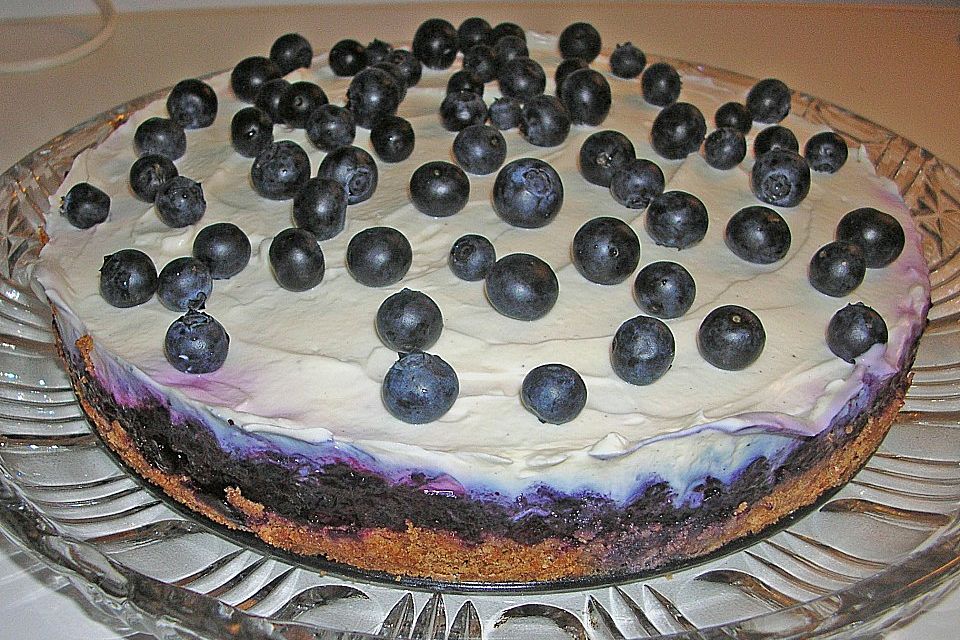 Blueberry Sour Cream Pie