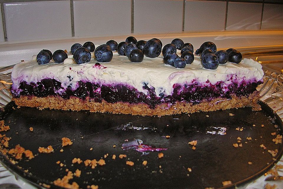 Blueberry Sour Cream Pie