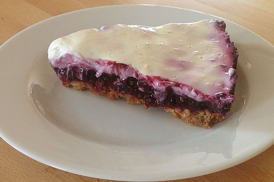 Blueberry Sour Cream Pie