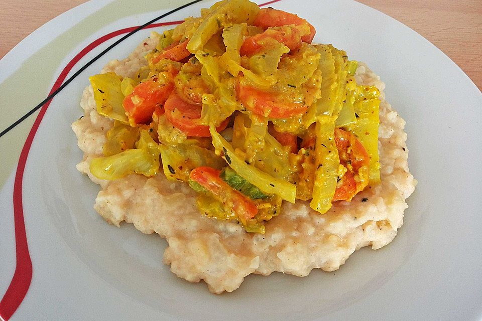 Fenchel-Möhren-Gemüse