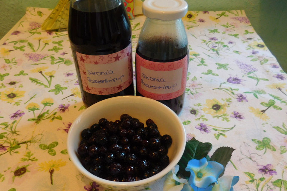 Aronia-Beerensirup