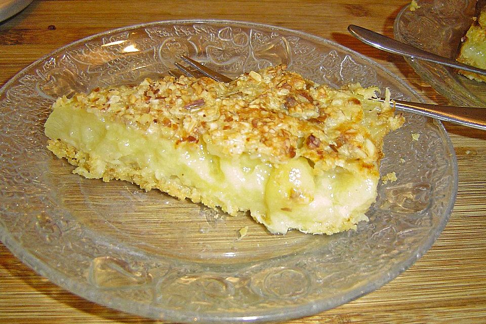 Kokos-Mandel-Pfirsichkuchen