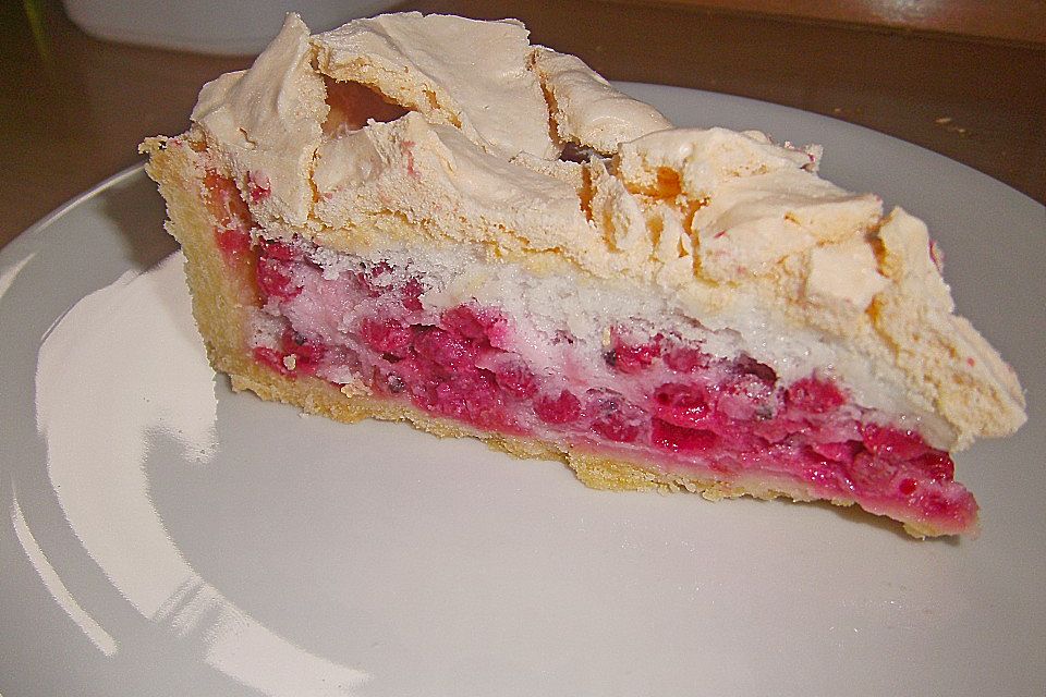 Johannisbeer-Baiser-Kuchen