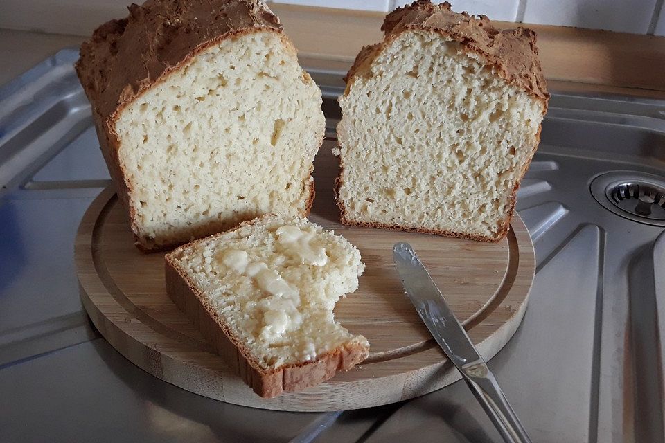 Glutenfreies Ruck-Zuck Joghurtbrot