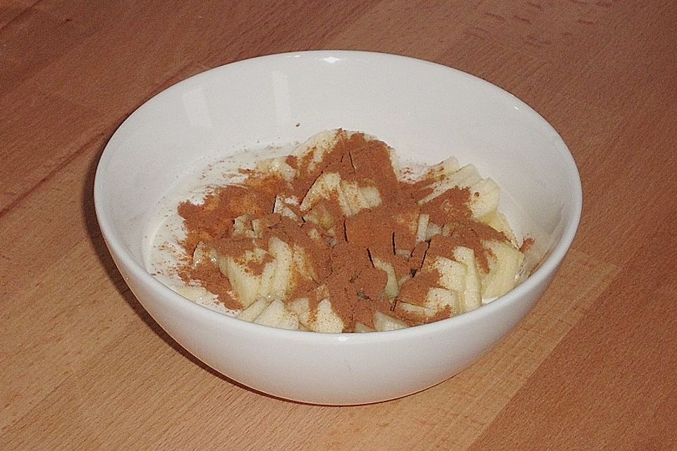 Zimt-Apfel-Joghurt