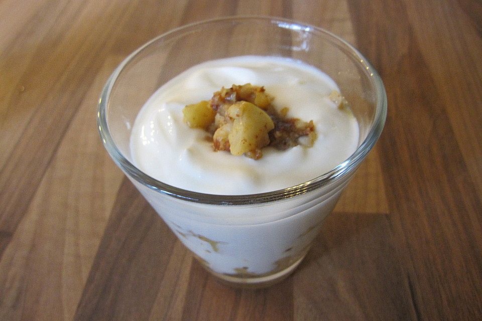 Zimt-Apfel-Joghurt