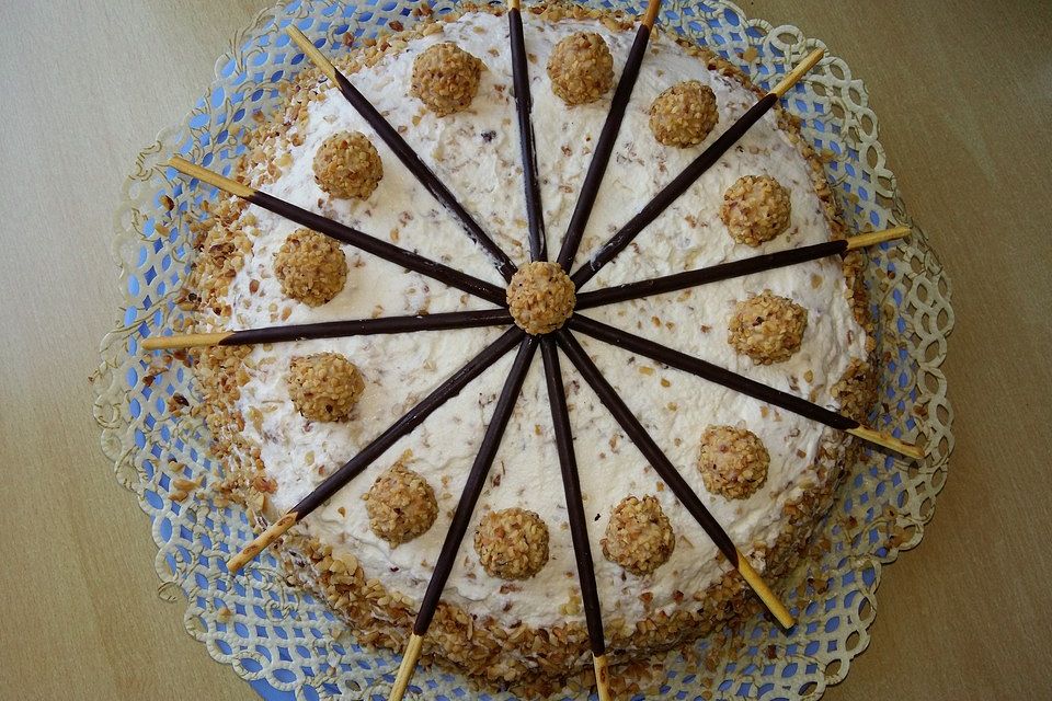 Peschi`s Giotto - Pfirsich Torte