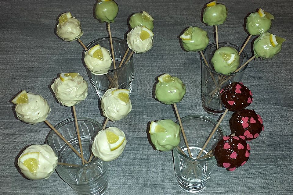 Lemon Cake Pops