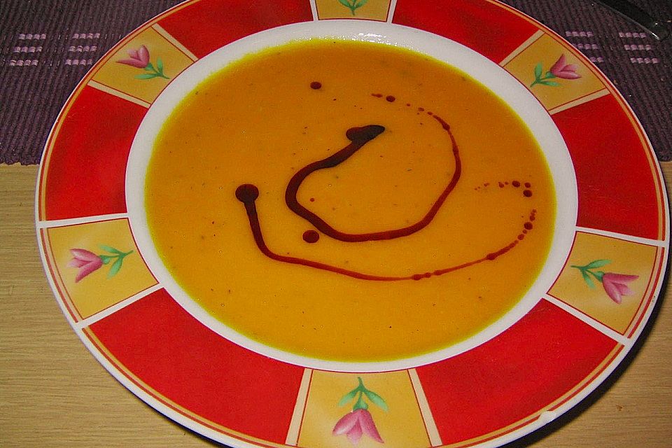 Kürbissuppe mit Kokosmilch