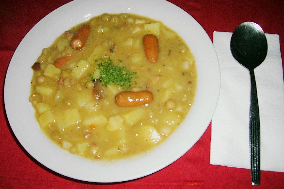 Erbsensuppe