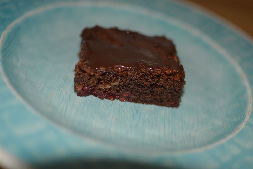 Himbeerbrownies