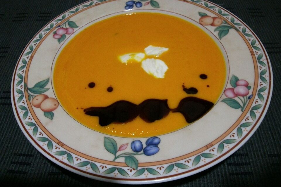 Kürbiscremesuppe a la Mäusle