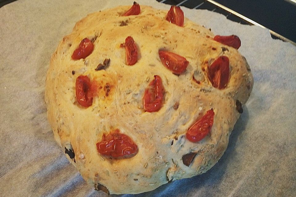 Foccacia mit Cherrytomaten