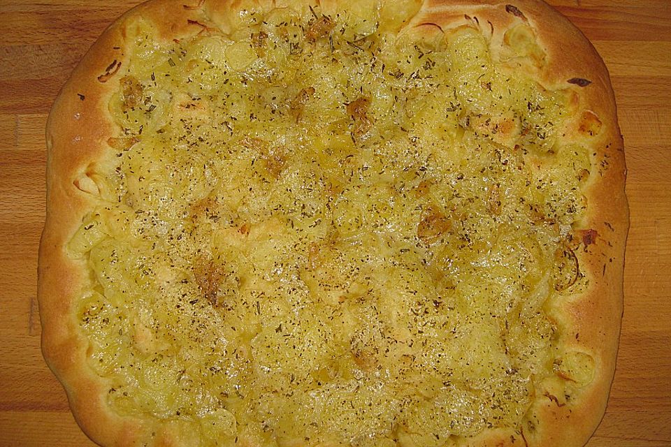 Pikante Kartoffel-Rosmarin Focaccia