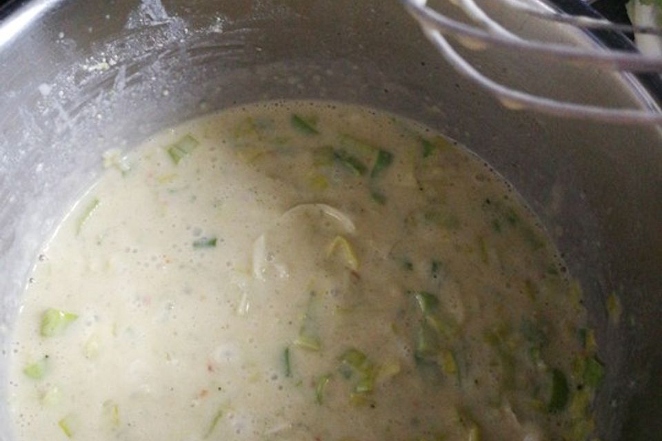 Lauchcremesuppe