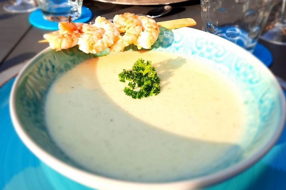 Lauchcremesuppe