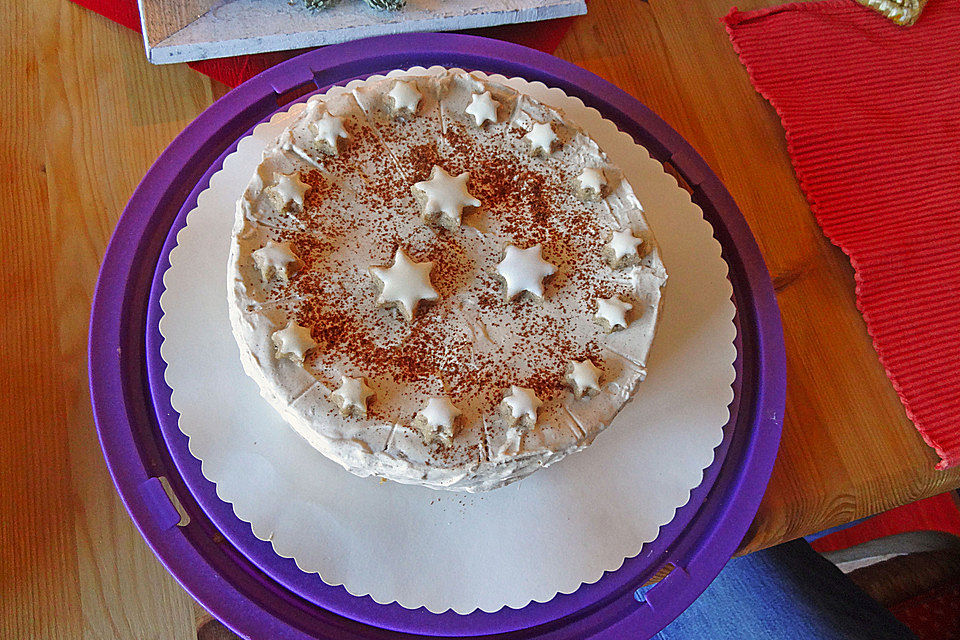 Zimtsterntorte