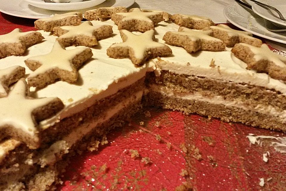 Zimtsterntorte