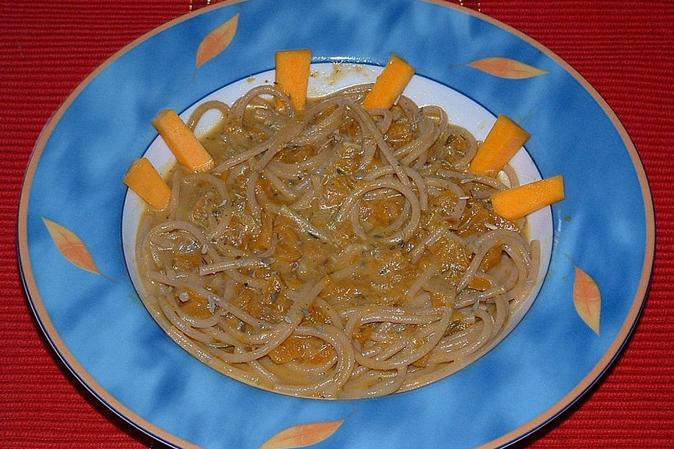 Kürbis-Pasta