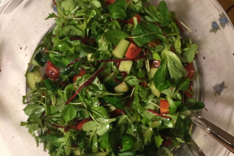 Dressing zu Feldsalat