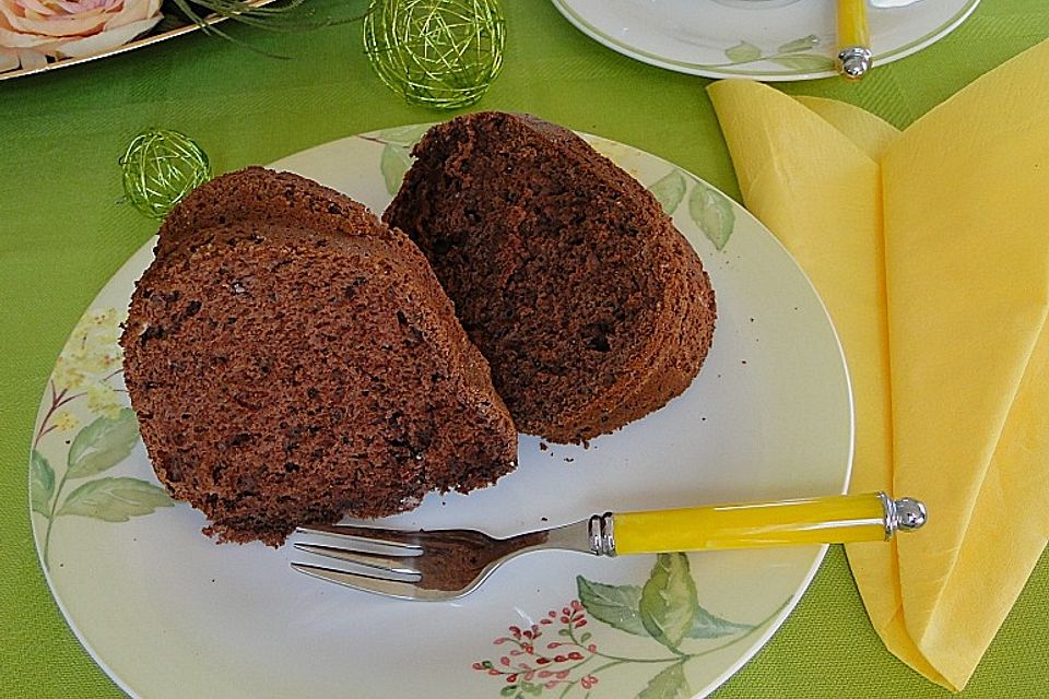 Schokoladenkuchen ohne Fett