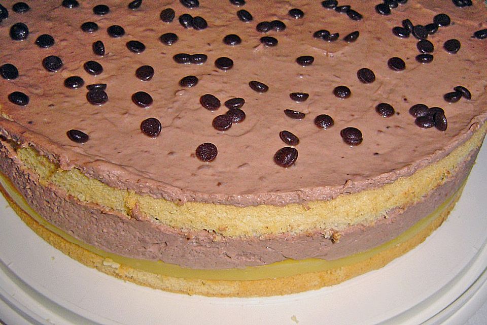 Orangen-Schokoladen Torte