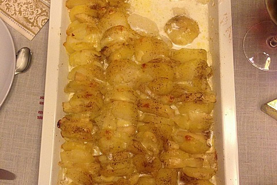 Kartoffel - Birnen - Gratin