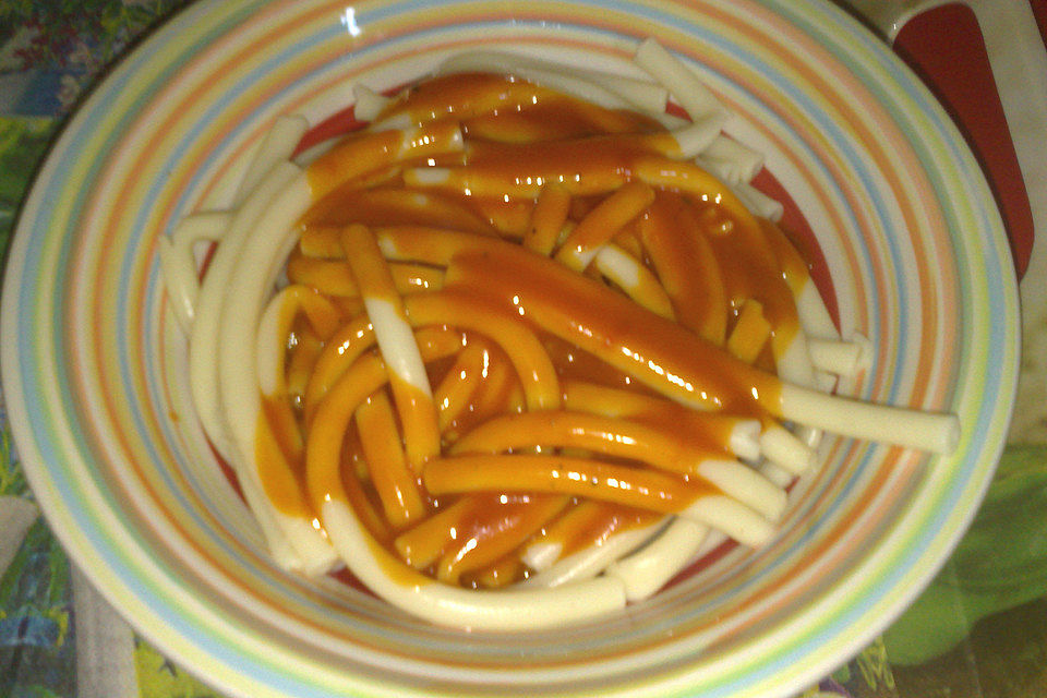 Spaghetti mit Möhren-Tomatensoße